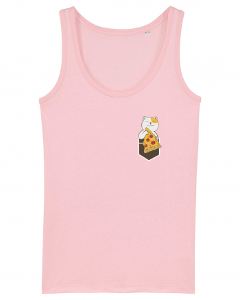 Pizza Cat Cotton Pink