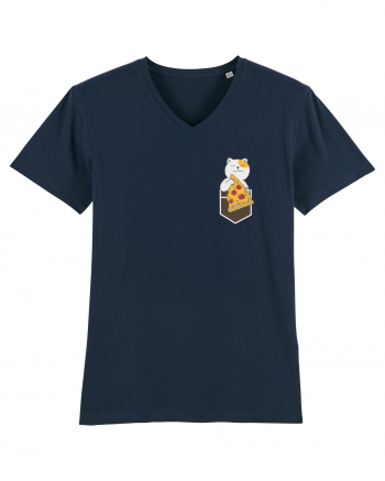 Pizza Cat French Navy