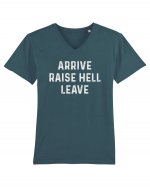 Raise Hell Tricou mânecă scurtă guler V Bărbat Presenter