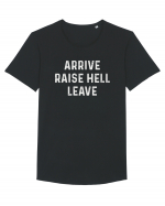 Raise Hell Tricou mânecă scurtă guler larg Bărbat Skater