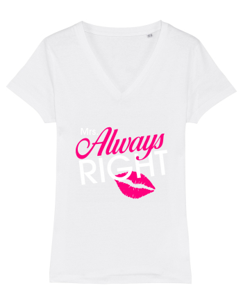 Mrs. Always Right White