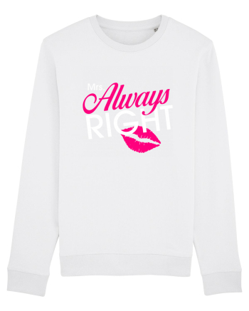 Mrs. Always Right White