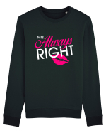 Mrs. Always Right Bluză mânecă lungă Unisex Rise