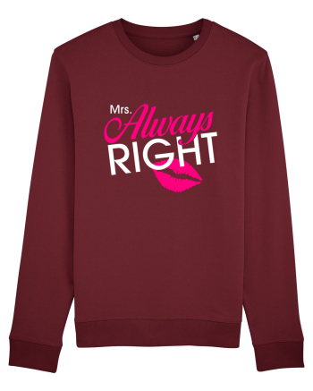 Mrs. Always Right Burgundy