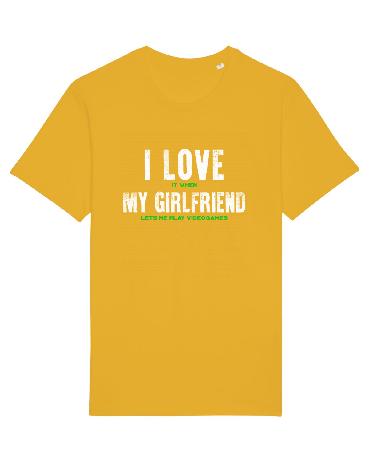 Tricou mânecă scurtă Unisex Rocker Spectra Yellow