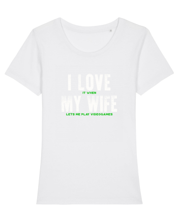 Wife Videogames White