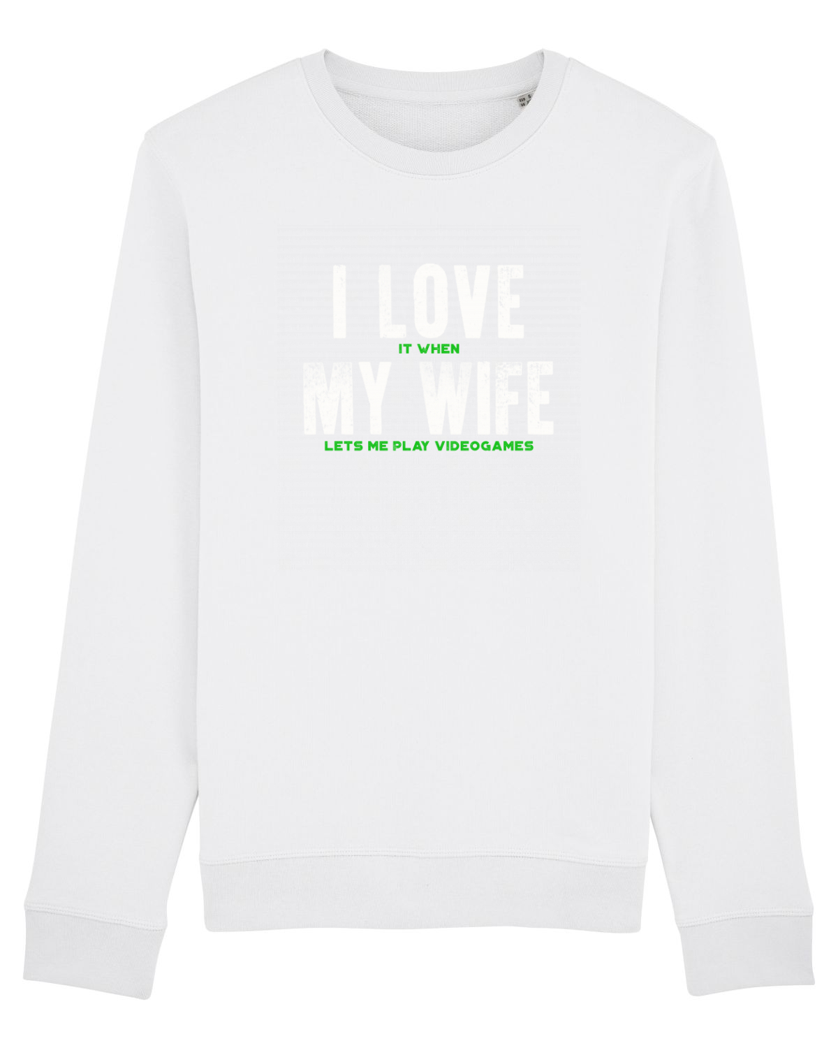 Bluză mânecă lungă Unisex Rise White