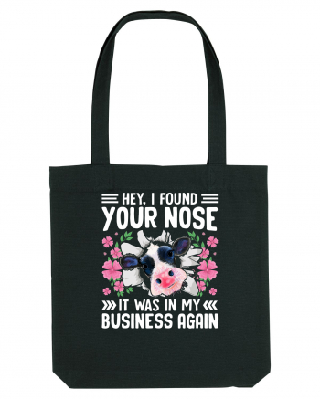 Hey, I found your nose, it was in my business again Black