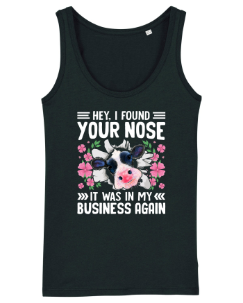 Hey, I found your nose, it was in my business again Black