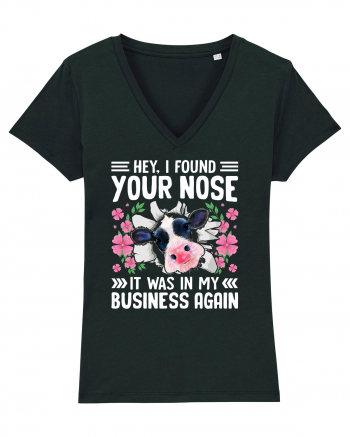 Hey, I found your nose, it was in my business again Black