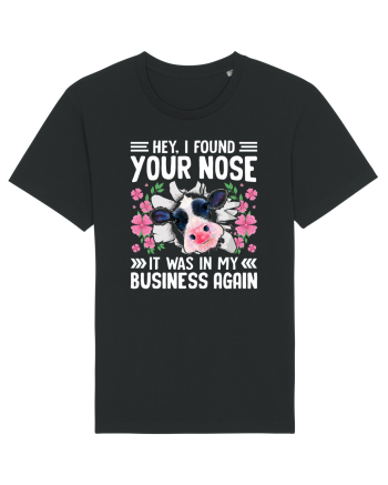 Hey, I found your nose, it was in my business again Black