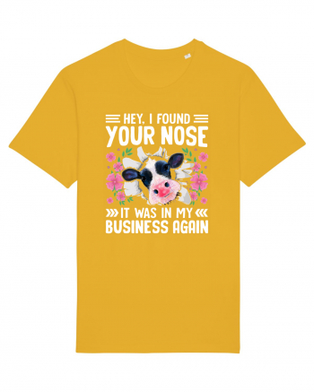 Hey, I found your nose, it was in my business again Spectra Yellow