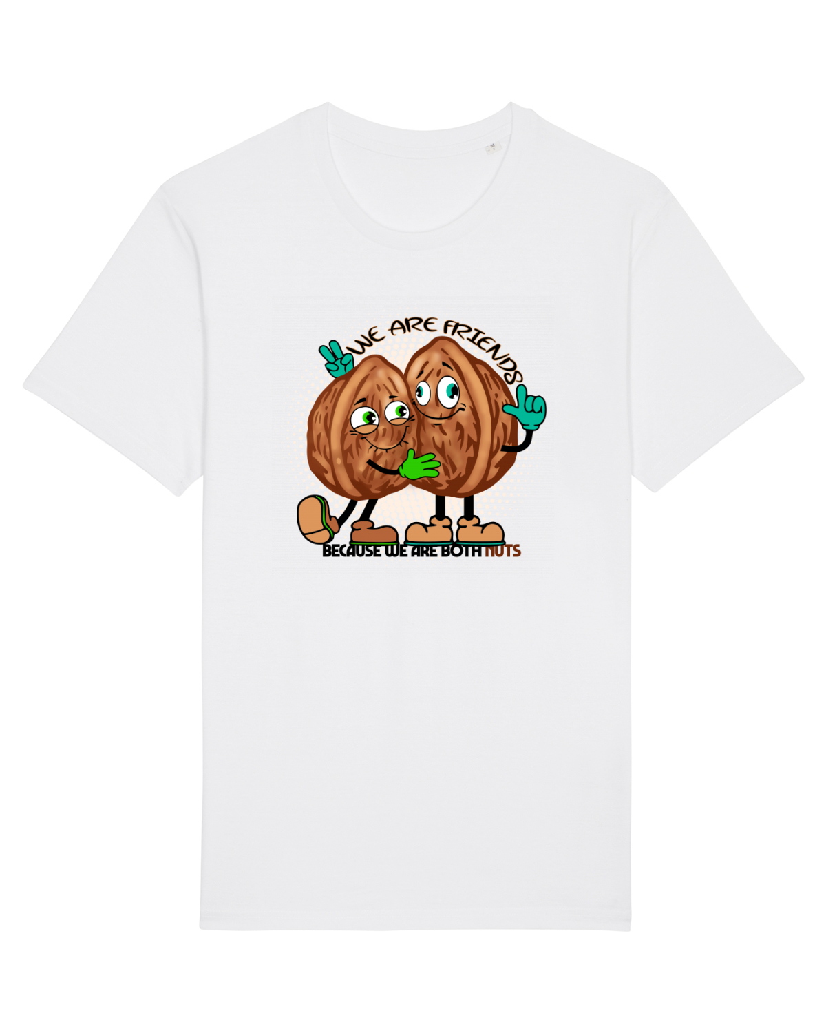 Tricou mânecă scurtă Unisex Rocker White