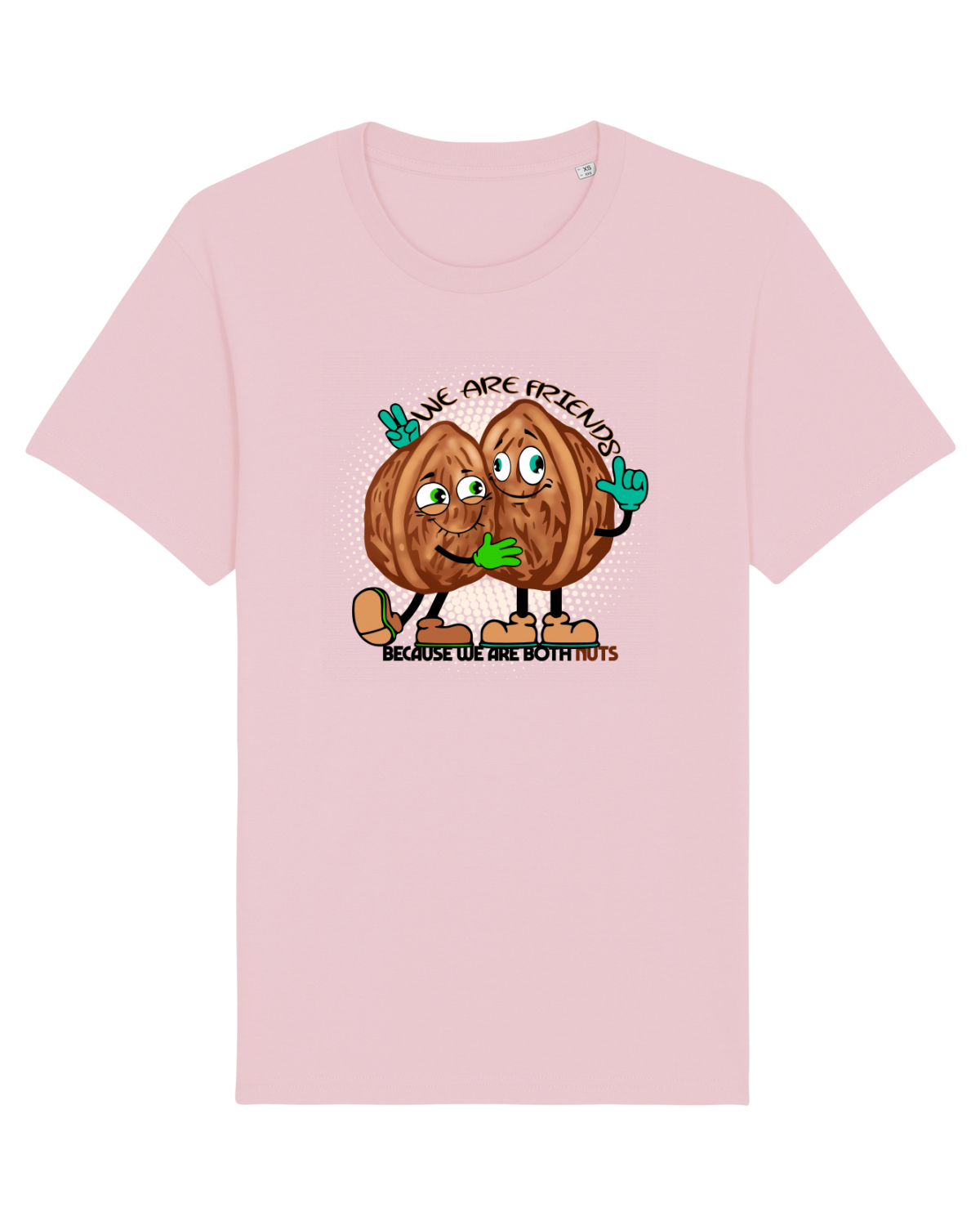 Tricou mânecă scurtă Unisex Rocker Cotton Pink