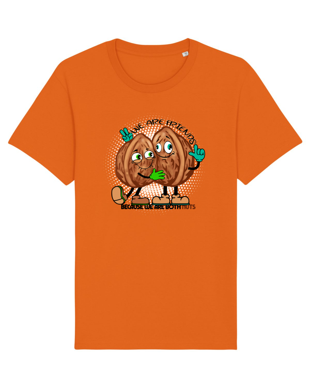 Tricou mânecă scurtă Unisex Rocker Bright Orange