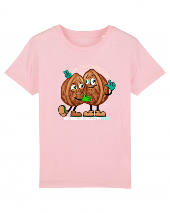 WE ARE FRIENDS BECAUSE WE ARE BOTH NUTS 2 Cotton Pink