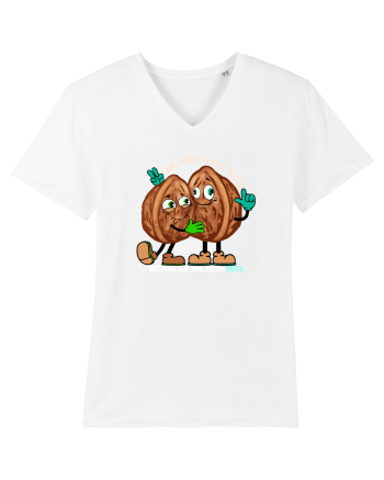 WE ARE FRIENDS BECAUSE WE ARE BOTH NUTS 2 White