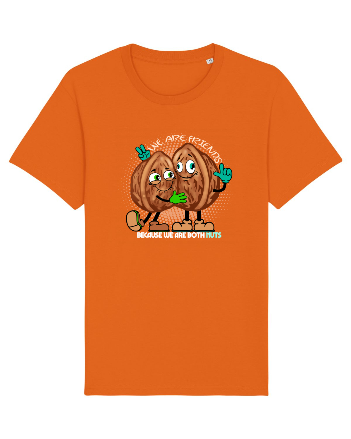 Tricou mânecă scurtă Unisex Rocker Bright Orange