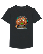 WE ARE FRIENDS BECAUSE WE ARE BOTH NUTS 2 Tricou mânecă scurtă guler larg Bărbat Skater