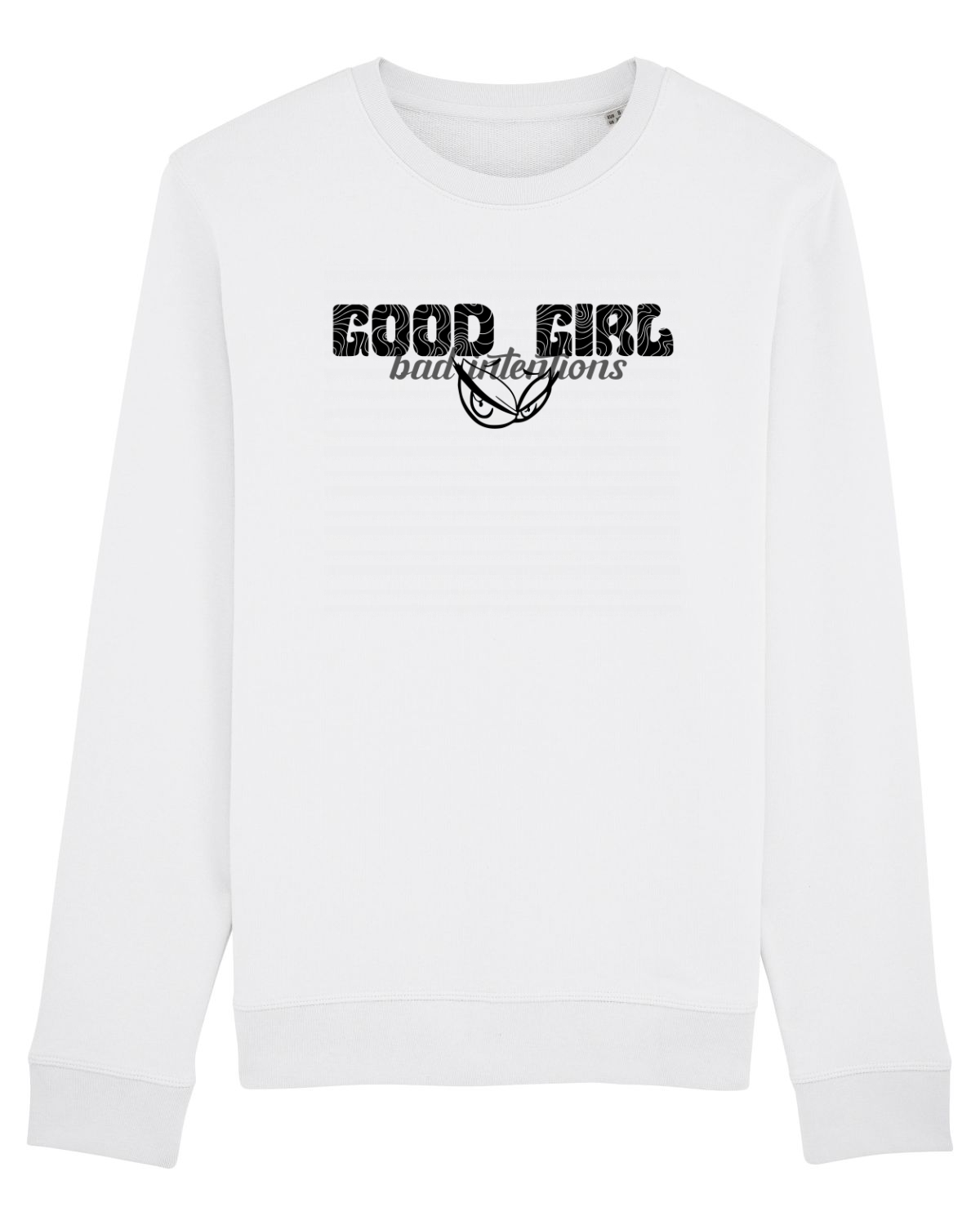 Bluză mânecă lungă Unisex Rise White