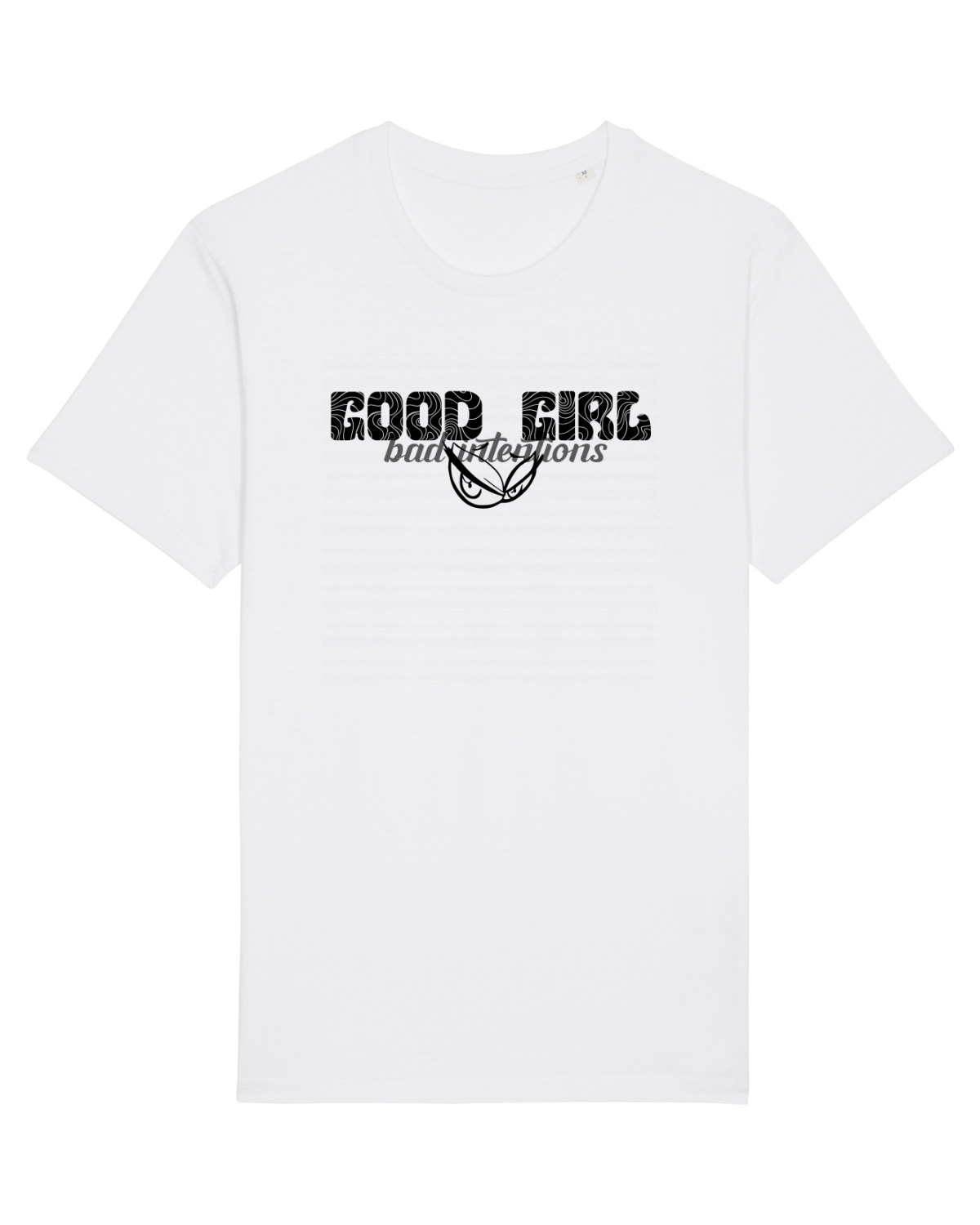 Tricou mânecă scurtă Unisex Rocker White