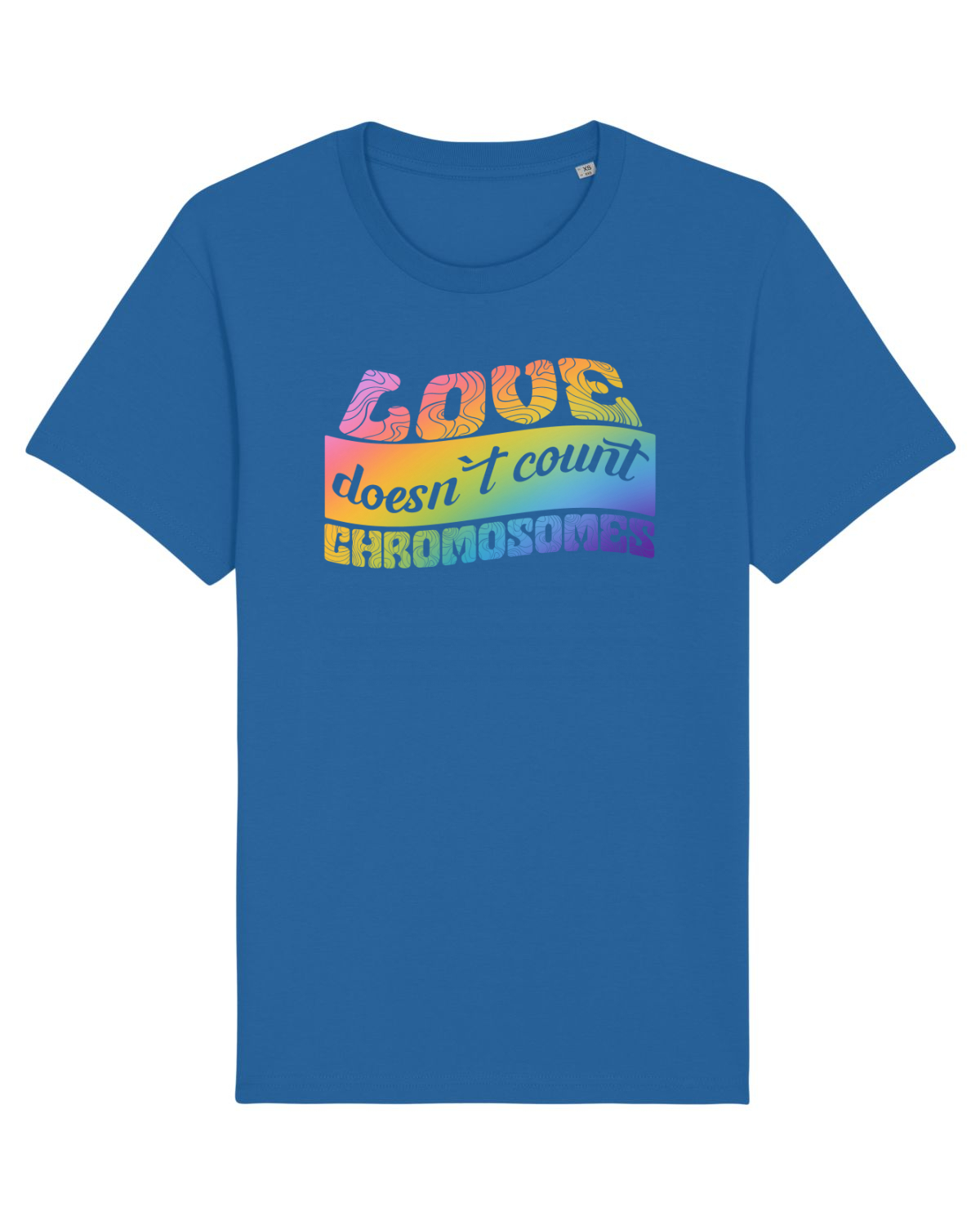 Tricou mânecă scurtă Unisex Rocker Royal Blue
