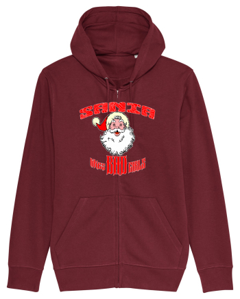 Santa likes BAD GIRLS Burgundy