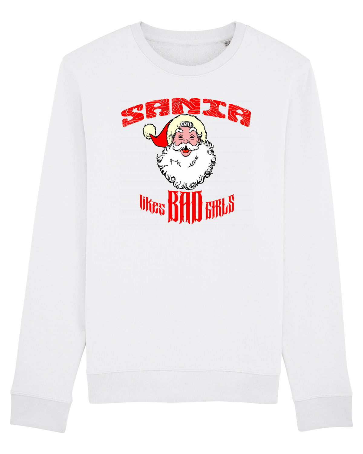 Bluză mânecă lungă Unisex Rise White