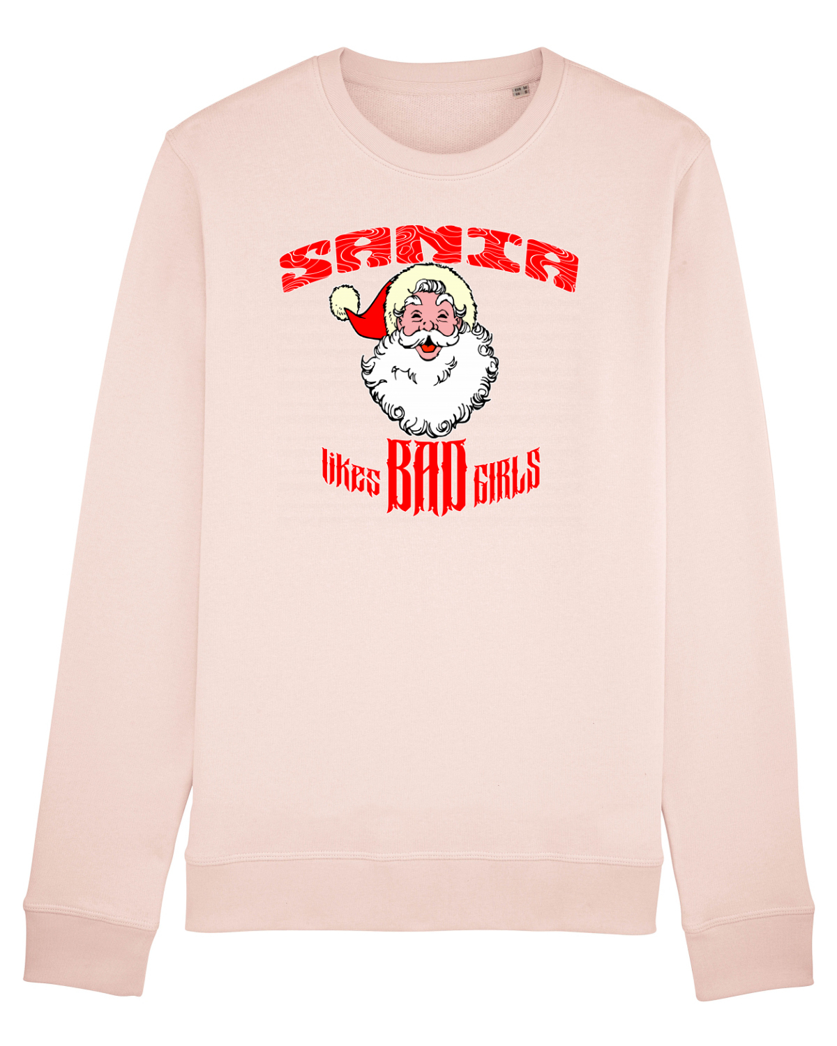 Bluză mânecă lungă Unisex Rise Candy Pink