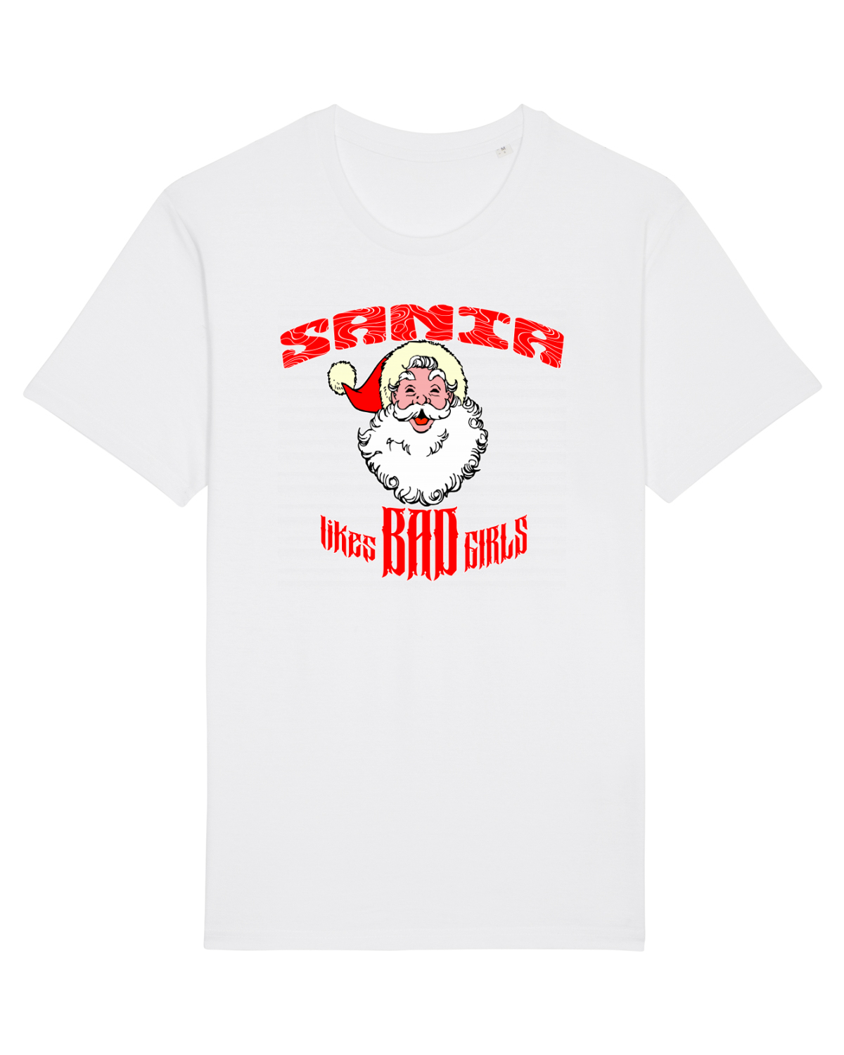 Tricou mânecă scurtă Unisex Rocker White