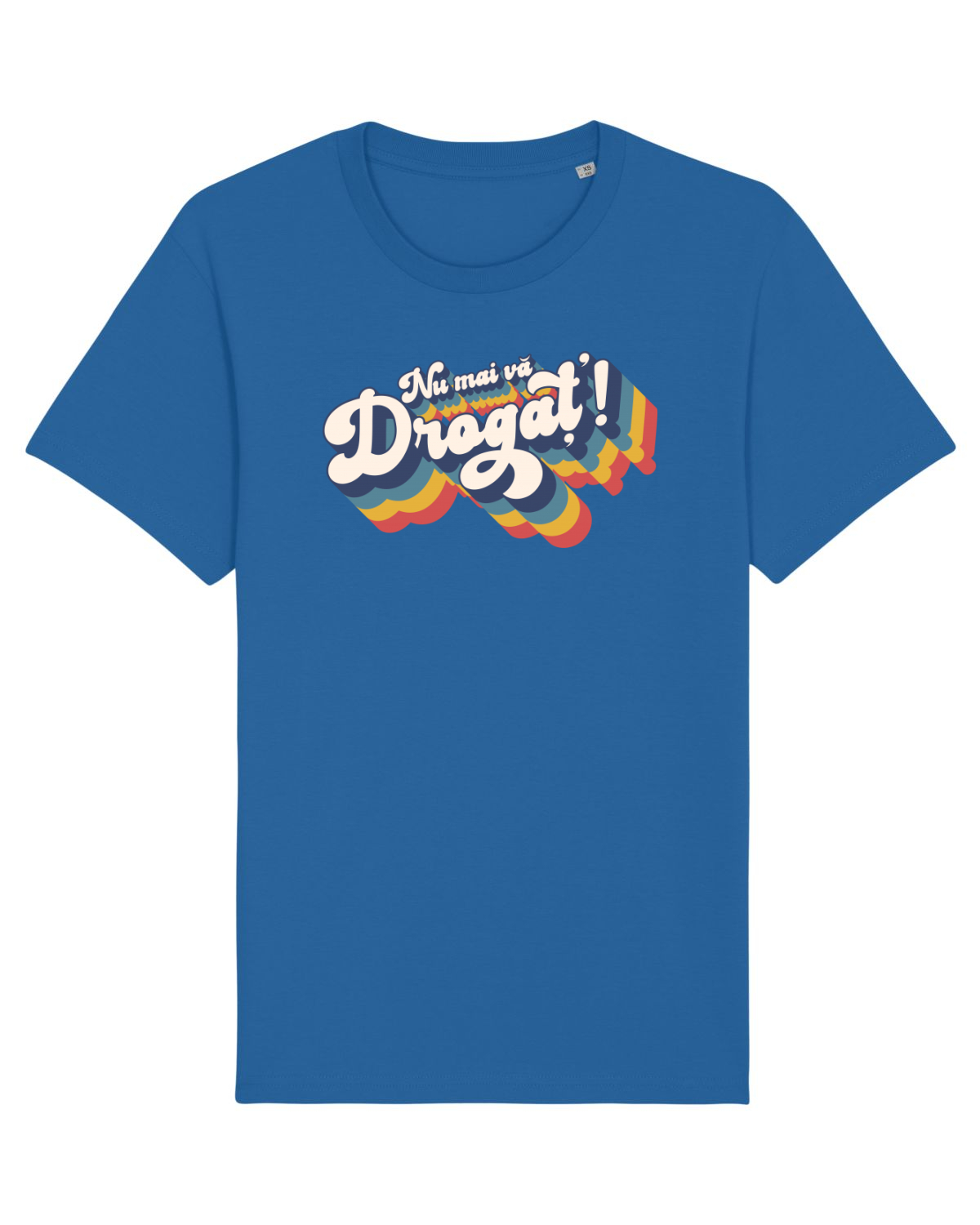 Tricou mânecă scurtă Unisex Rocker Royal Blue