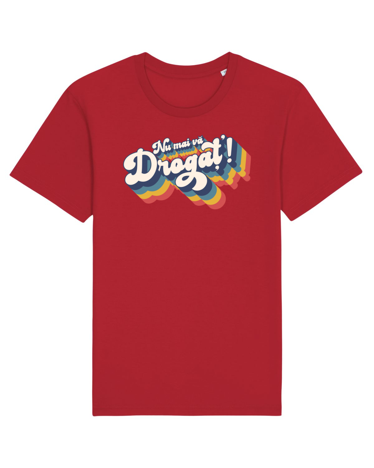 Tricou mânecă scurtă Unisex Rocker Red