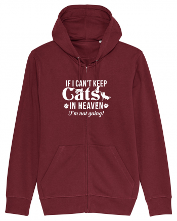 Keep cats in heaven Burgundy