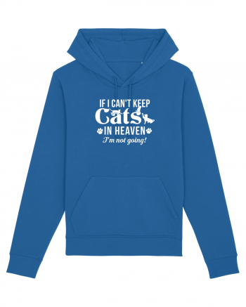 Keep cats in heaven Royal Blue