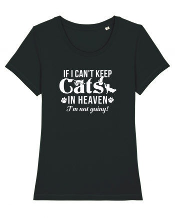 Keep cats in heaven Black