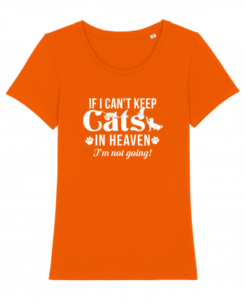 Keep cats in heaven Bright Orange