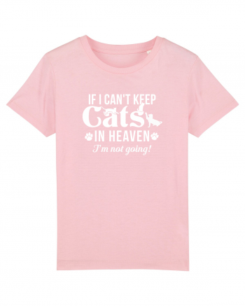 Keep cats in heaven Cotton Pink