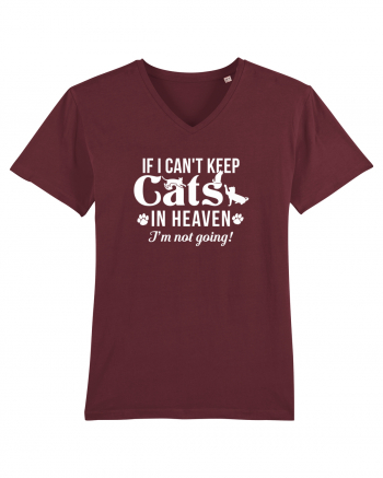 Keep cats in heaven Burgundy