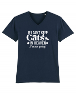 Keep cats in heaven Tricou mânecă scurtă guler V Bărbat Presenter