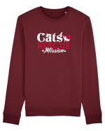 Cats rescue mission Bluză mânecă lungă Unisex Rise