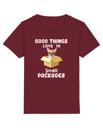 Small packages Burgundy