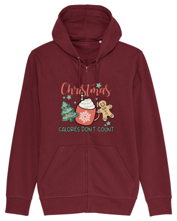 Christmas Calories Don't Count Burgundy
