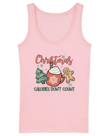 Christmas Calories Don't Count Cotton Pink