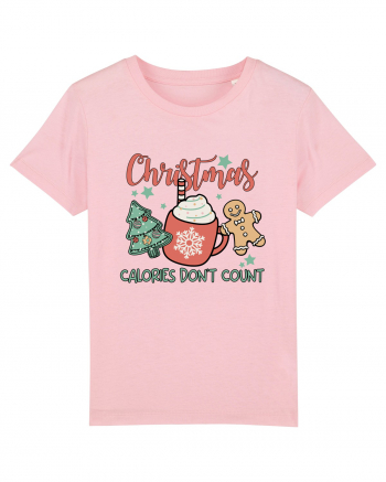 Christmas Calories Don't Count Cotton Pink