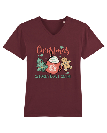 Christmas Calories Don't Count Burgundy