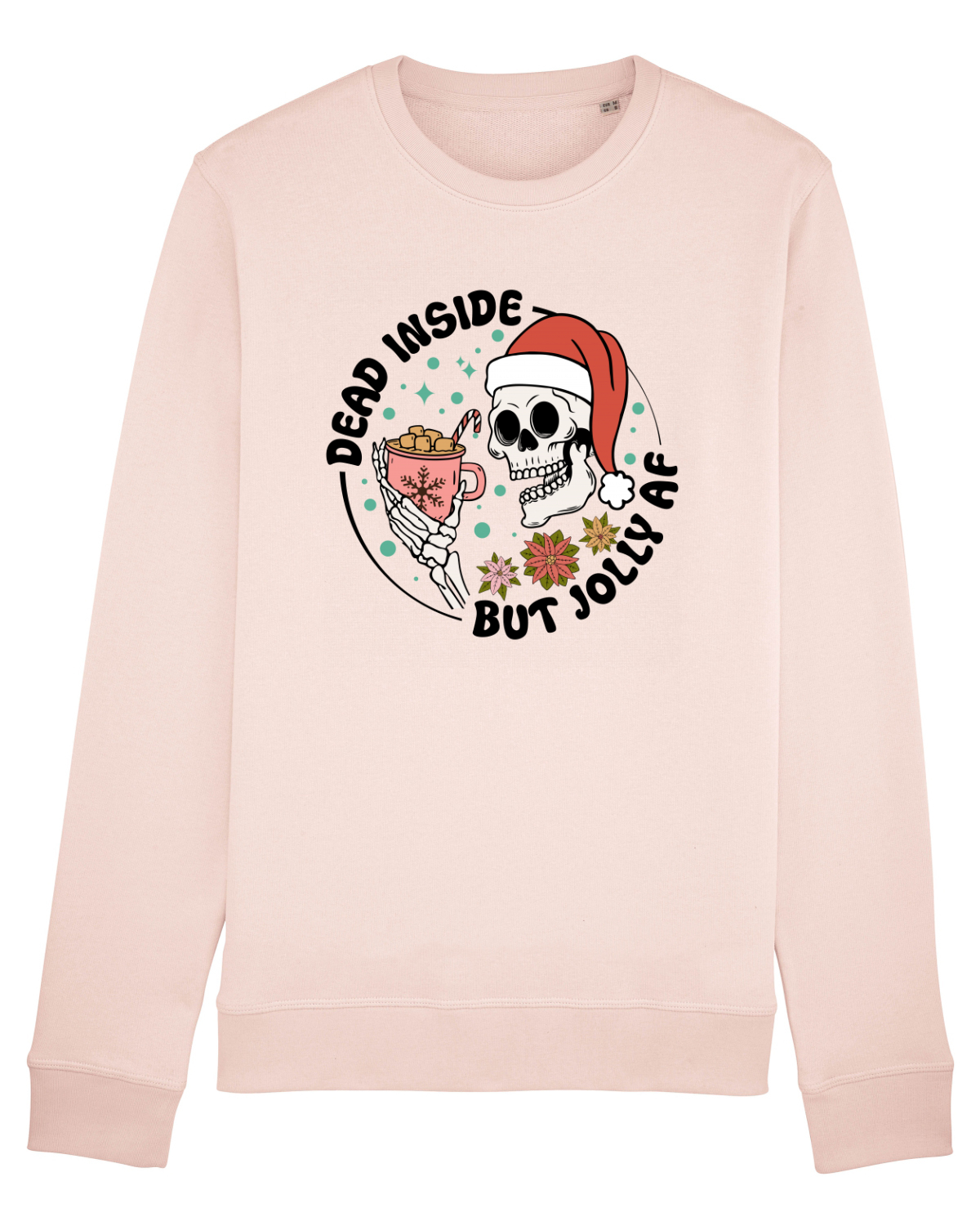 Bluză mânecă lungă Unisex Rise Candy Pink