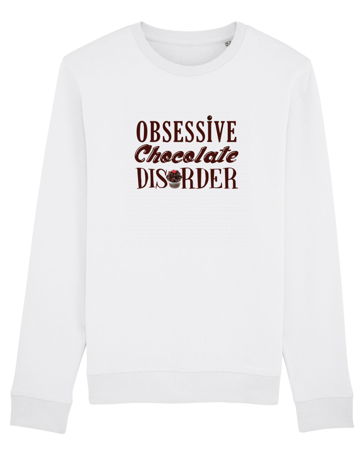 Bluză mânecă lungă Unisex Rise White
