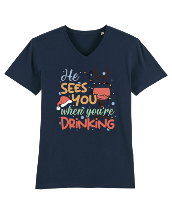 HE SEES YOU WHEN YOU’RE DRINKING French Navy
