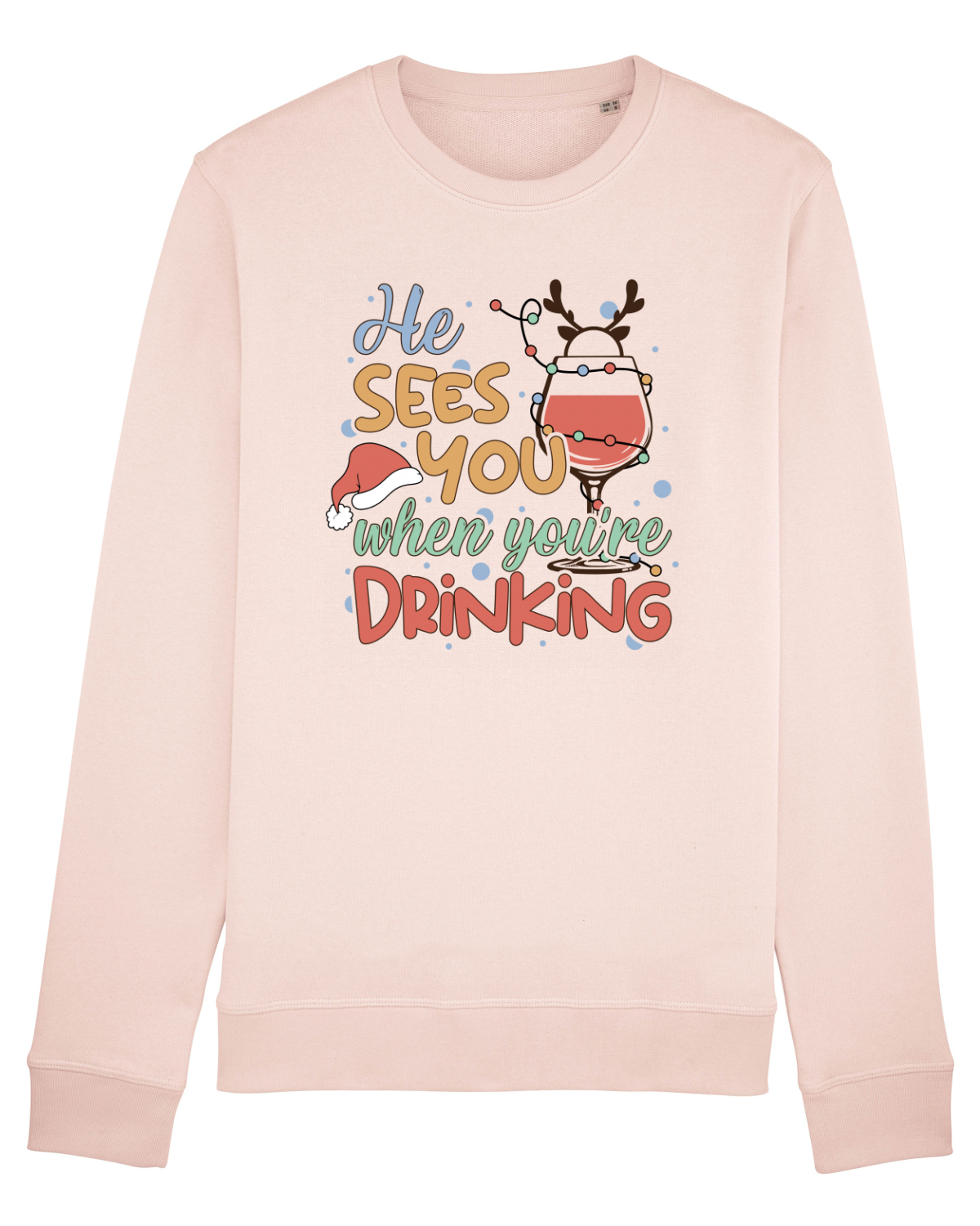 Bluză mânecă lungă Unisex Rise Candy Pink