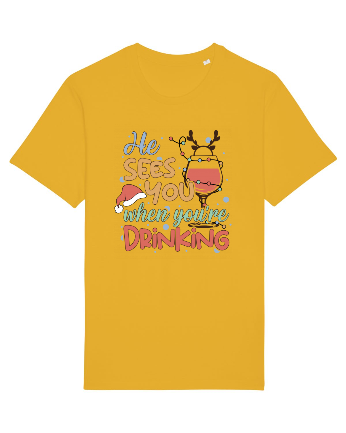 Tricou mânecă scurtă Unisex Rocker Spectra Yellow